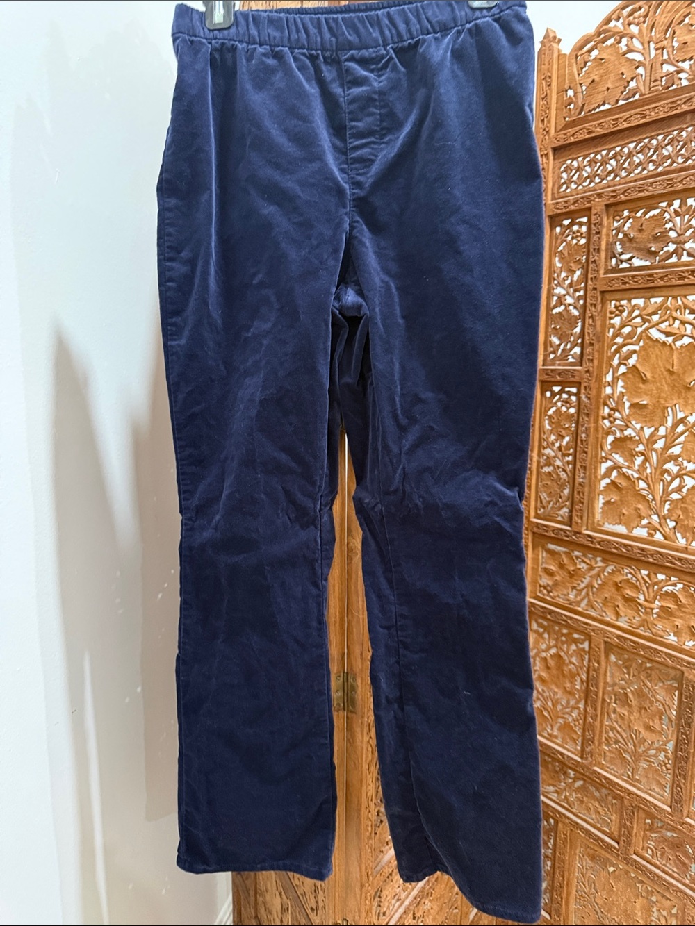 Isaac Mizrahi  Navy Velvet  Pants